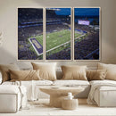 The University of Washington Huskies Football Team Print - by MyGreatCanvas | Canvas Wall Art Prints | Photo Prints & Wall Decor