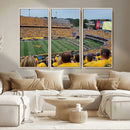 Puskar Stadium Canvas Print Wall Art - Morgantown Print -