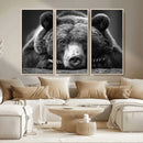 Resting Grizzly 399 Bear Canvas Print | Ready to Hang Wall
