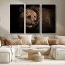 Wild Grizzly 399 Bear Canvas Wall Art Print, Bear Animal by MyGreatCanvas | Canvas Wall Art Prints | Photo Prints & Wall Decor