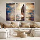 Jesus Walking on Water Wall Art | Ready to Hang Spiritual
