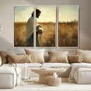 Jesus the Good Shepherd Wall Art Canvas Print -