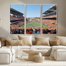 Oregon State Beavers Football Team Print - Corvallis Reser by MyGreatCanvas | Canvas Wall Art Prints | Photo Prints & Wall Decor