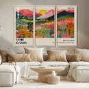 Old Barn Wall Art Canvas Print – Framed Rustic Moody Farm