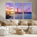 Golden Gate Bridge Wall Art Canvas Print – Framed San by MyGreatCanvas | Canvas Wall Art Prints | Photo Prints & Wall Decor