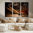 Whiskey and Cigar Wall Art Canvas Print by MyGreatCanvas | Canvas Wall Art Prints | Photo Prints & Wall Decor