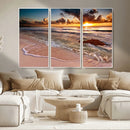 Sunset on Ocean Wall Art Canvas Print by MyGreatCanvas | Canvas Wall Art Prints | Photo Prints & Wall Decor