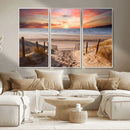 Sunset on the Sea Wall Art Canvas Print by MyGreatCanvas | Canvas Wall Art Prints | Photo Prints & Wall Decor