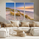 Sunrise On The Beach Wall Art Canvas Print