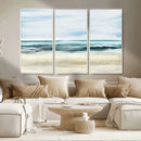 Ocean Abstract Wall Art Canvas Print