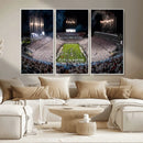 Penn Stadium Football Wall Art Canvas Print, Pennsylvania