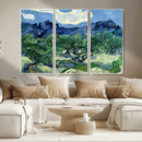 Olive Trees Van Gogh Wall Art Canvas Print
