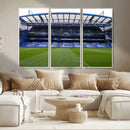 Chelsea FC Soccer Team Print - Stamford Bridge Stadium Wall