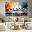 Abstract Watercolor The Last Supper Wall Art by MyGreatCanvas | Canvas Wall Art Prints | Photo Prints & Wall Decor