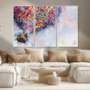 Don't Look Up Movie Canvas Wall Art - Vibrant Floating House