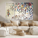 Banksy Wall Art - Banksy Girl Butterfly Graffiti Wall Art