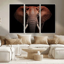 Wild Elephant Wall Art Canvas Print, Africa Savannah Wild by MyGreatCanvas | Canvas Wall Art Prints | Photo Prints & Wall Decor