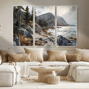 Serene Coastal View of Acadia National Park - Stunning