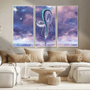 Spirited Away Haku and Chihiro Poster - Anime Lover - Hayao