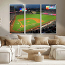 Angel Stadium Aerial Canvas Print – Los Angeles Angels