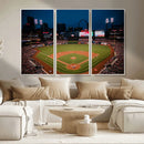 St. Louis Cardinals Baseball Team Print - Busch Stadium Wall by MyGreatCanvas | Canvas Wall Art Prints | Photo Prints & Wall Decor