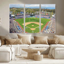 Citi Field Wall Art Print | 3-Panel New York Mets Baseball