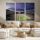New England Patriots Football Team Print - Foxborough by MyGreatCanvas | Canvas Wall Art Prints | Photo Prints & Wall Decor