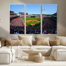 Cincinnati Reds Baseball Canvas Print - American Ball