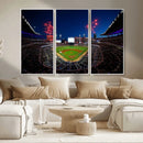 Truist Park Atlanta Braves Baseball Stadium Wall Art Print |