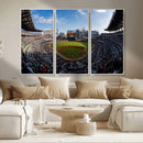Truist Park Stadium Canvas Wall Art - Atlanta Braves Game