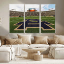 Football Stadium Wall Art – Framed Sports Field Canvas by MyGreatCanvas | Canvas Wall Art Prints | Photo Prints & Wall Decor