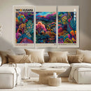 Framed Japanese 1986 Wall Art Print, Yayoi Kusama 1986 Wall