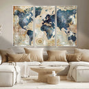 World Map Canvas Print – Framed Wall Art for Couples, by MyGreatCanvas | Canvas Wall Art Prints | Photo Prints & Wall Decor