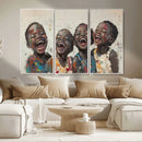 Shai Yossef Print - Joyful Childhood Canvas Wall Art -