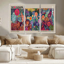 Yayoi Kusama Wall Art Canvas Print, Abstract Art, Large