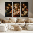Religious Canvas Wall Art Print - Madonna and Child with by MyGreatCanvas | Canvas Wall Art Prints | Photo Prints & Wall Decor