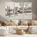 The Bow Bridge in Central Park Canvas, The Bow Bridge Canvas by MyGreatCanvas | Canvas Wall Art Prints | Photo Prints & Wall Decor