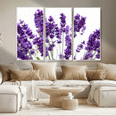 Lavender Flower Wall Art Canvas Print by MyGreatCanvas | Canvas Wall Art Prints | Photo Prints & Wall Decor
