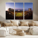 Iowa Hawkeyes Kinnick Stadium Wall Art Canvas Print, Framed