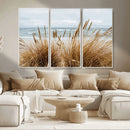 Beach Grass Wall Art Canvas Print – Framed Coastal Dunes Art by MyGreatCanvas | Canvas Wall Art Prints | Photo Prints & Wall Decor