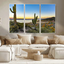 Saguaro Cactus Wall Art Canvas Print – Framed Desert Sunset by MyGreatCanvas | Canvas Wall Art Prints | Photo Prints & Wall Decor