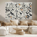 Wild Horse Stampede Wall Art Canvas Print – Monochrome by MyGreatCanvas | Canvas Wall Art Prints | Photo Prints & Wall Decor