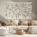 Wild Horse Stampede Wall Art Canvas Print – Monochrome by MyGreatCanvas | Canvas Wall Art Prints | Photo Prints & Wall Decor