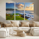 Pebble Beach Golf Links Wall Art Canvas Print – Iconic by MyGreatCanvas | Canvas Wall Art Prints | Photo Prints & Wall Decor