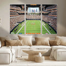 Chicago Bears Soldiers Field Wall Art Canvas Print – Framed