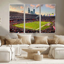 Chicago Bears Soldiers Field Wall Art Canvas Print – Framed