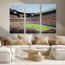 Chicago Bears Soldiers Field Wall Art Canvas Print – Framed