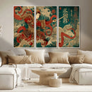 Tsukioka Yoshitoshi Samurai Wall Art – Japanese Katana by MyGreatCanvas | Canvas Wall Art Prints | Photo Prints & Wall Decor