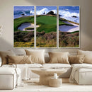 California Pebble Beach Golf Links Wall Art Canvas Print – by MyGreatCanvas | Canvas Wall Art Prints | Photo Prints & Wall Decor