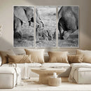 Wild Elephant Wall Art Canvas Print by MyGreatCanvas | Canvas Wall Art Prints | Photo Prints & Wall Decor